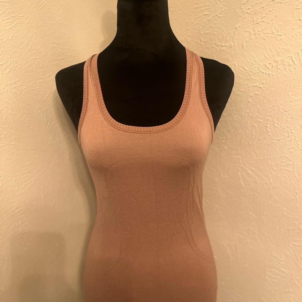 Lululemon light pink tank Top